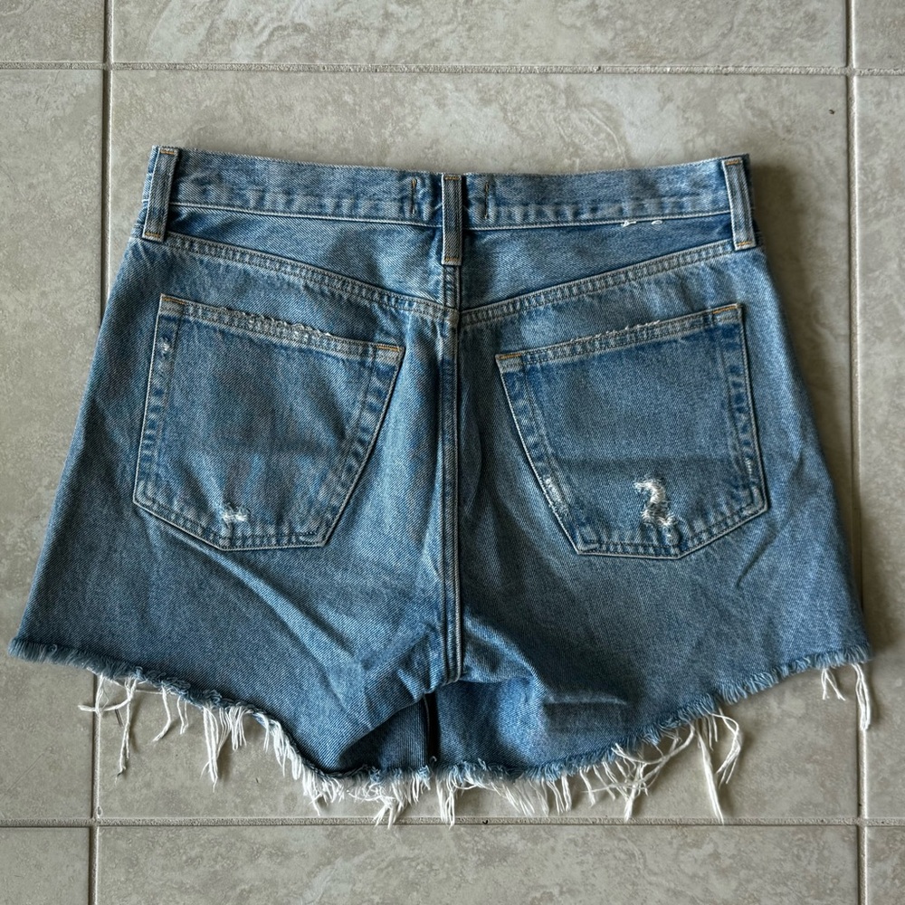 Anthropologie AGOLDE Parker Denim Long Shorts - Picture 7 of 10